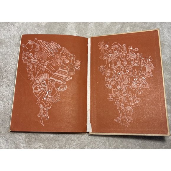 Donald Duck Sees South America Walt Disney Palmer 1945 Hardcover Storybook - Picture 11 of 13